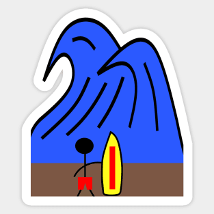 Surfing Surf Boards Sticker